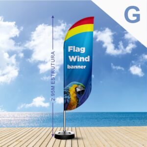 wind banner completo preço baixo